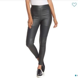 NWOT Nordstrom High Waisted Moto Leggings